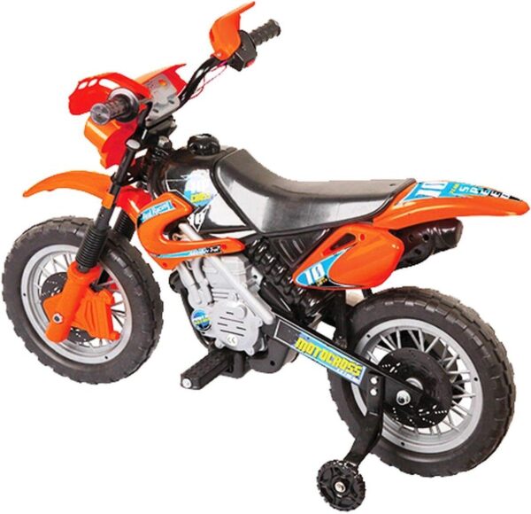 Moto Elétrico Infant Motocross Xplast Preto/Vermelho