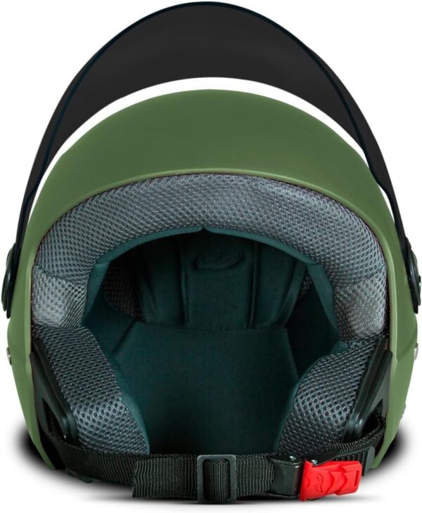 CAPACETE ABERTO MIXS WAY PRETO TAM. 58 VIS. FUMÊ