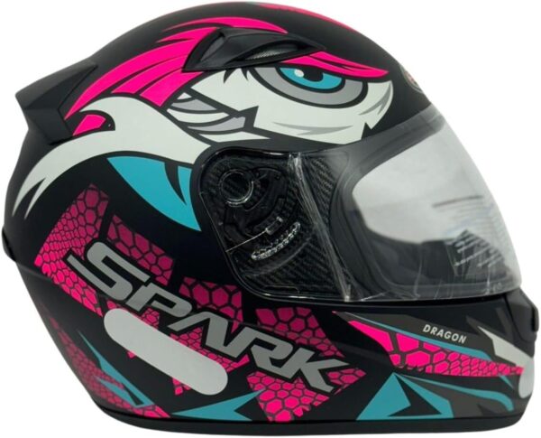 61b-2-ysFyL._AC_SL1200_.jpg EBF Capacete Spark Dragon 56/Pfo/Ros