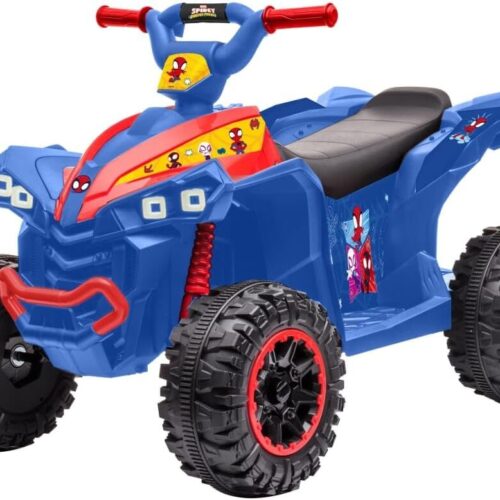 61bnZO7iJgL._AC_SL1161_.jpg Mini Quadriciclo Elétrico Spider Branco 6V - Zippy Toys 9497