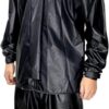 61bvLDv1sCL._AC_SL1500_.jpg Conjunto Capa de Chuva Motoqueiro Tamanho G PVC 0,28mm Pop Gola Masculino - Pioneira 2510-PRE-G