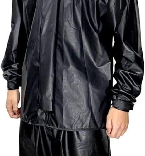 Conjunto Capa de Chuva Motoqueiro Tamanho G PVC 0,28mm Pop Gola Masculino - Pioneira 2510-PRE-G