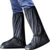 61g0ujtOFAL._AC_SL1200_.jpg CAPA DE CHUVA PARA CALÇADOS capa impermeável p/motoqueiro moto tenis shows Preta (L, BR, Adulto, Numérico, G, 36)