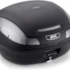Bau Bauleto Moto Monolock E470n Simply 47 Litros - Givi Fumê