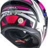 61ivzTYjdKL._AC_SL1000_.jpg Capacete Moto Masculino Feminino Peels Spike 2 1ST Preto Brilhante Rosa