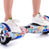 Hoverboard Skate Elétrico 6.5" com Bolsa Led Bluetooth Grafite Brinovar