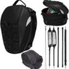 61jGLk6yYeL._AC_SL1200_.jpg Bau bauleto alforge traseiro universal 37l preto para moto com refletivo + capa impermeável
