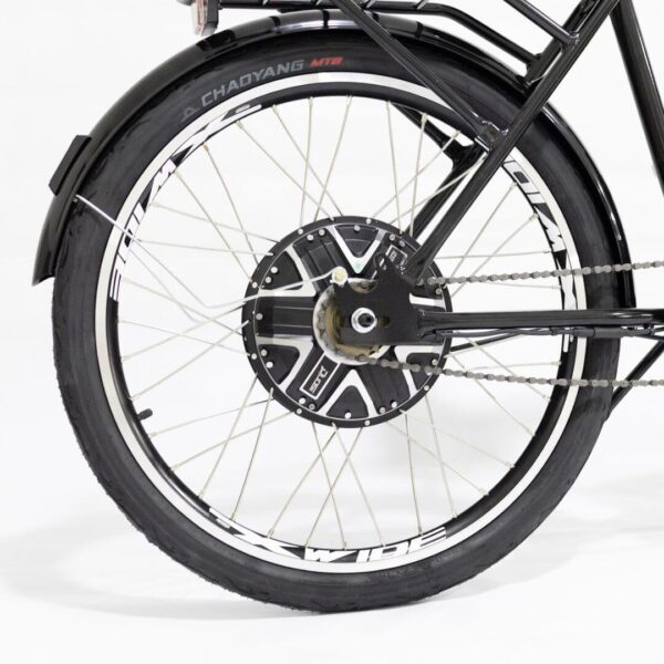 Bicicleta Elétrica Confort 800W 48V 15Ah Preta