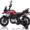 Zippy Toys, Moto Elétrica Infantil BMW F850GS Vermelha 12V