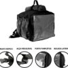 61kIcc5Gd2L._AC_SL1000_.jpg Capa Mochila Bag para Delivery e Entrega de Pizza Lanche Marmita sem Isopor 45 Litros para Motoboy Moto Aplicativo (Preto)