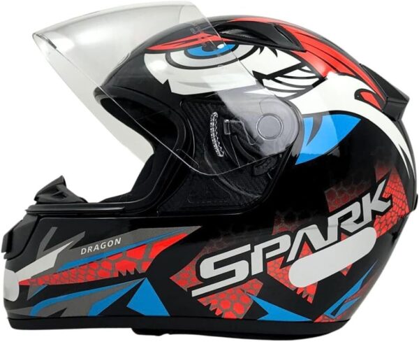 61m-KedBoVL._AC_SL1200_.jpg EBF Capacete Spark Dragon 56/Pto/Rosa