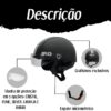 61m6MOMMANL._AC_SL1200_.jpg Capacete Coquinho Scooter Elétrica Bike Skate Patinete BR 101 Premium Viseira Cristal