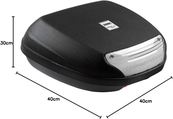 61mNhdx0LEL._AC_SL1500_.jpg BAULETO PLÁSTICO SUPERIOR 28 LITROS PRO TORK SMART BOX REFLETOR CRISTAL