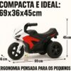 61n8HyZ7b7L._AC_SL1300_.jpg Moto Elétrica Infantil Kidino Xtreme 6V - Segura e Divertida para Crianças 1 a 3 Anos