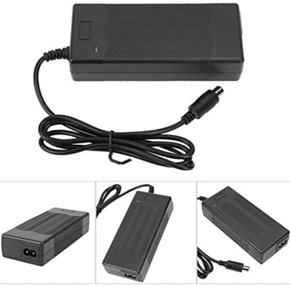 61odwebgvTL._AC_SL1500_.jpg Carregador De Bicicleta Elétrica De Carga De Bateria 36V 2A Adequado Para E-bikes, Scooters Elétricos, Hoverboards Com Conector XLR De 3 Pinos Para Saída 42V,YUYANAIAI
