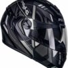 61oj8nkKw1L._AC_SL1200_.jpg Capacete Articulável Moto Peels U-RB2 Dynamic Preto Fosco com Grafite 58