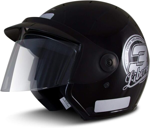 61oyDKrcByL._AC_SL1200_.jpg CAPACETE ABERTO PRO TORK LIBERTY 3 SOLID PRETO TAM. 60