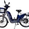 Bicicleta Elétrica E-Maxx Duos 800W Entrada USB Alarme e Seta cor Azul