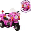 61ppowmQ1OL._AC_SL1200_.jpg Mini Moto Elétrica 6v Polícia Menina Com Luz Som E Baú Rosa