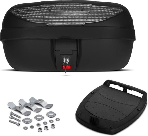 61tJ6cL2Y3L._AC_SL1200_.jpg BAULETO PLÁSTICO SUPERIOR 45 LITROS PRO TORK REFLETOR CRISTAL