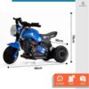 61tMvAe151L._AC_SL1000_.jpg Mini Moto Motorizada Triciclo Passeio Street (Azul)