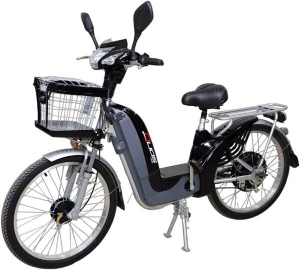 Bicicleta Elétrica Confort 800W 48V 15Ah Preta