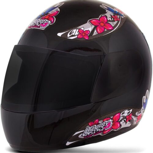 61uYAYd4H-L._AC_SL1200_.jpg CAPACETE FECHADO PRO TORK LIBERTY 4 GIRLS PRETO TAM. 60 VIS. FUMÊ