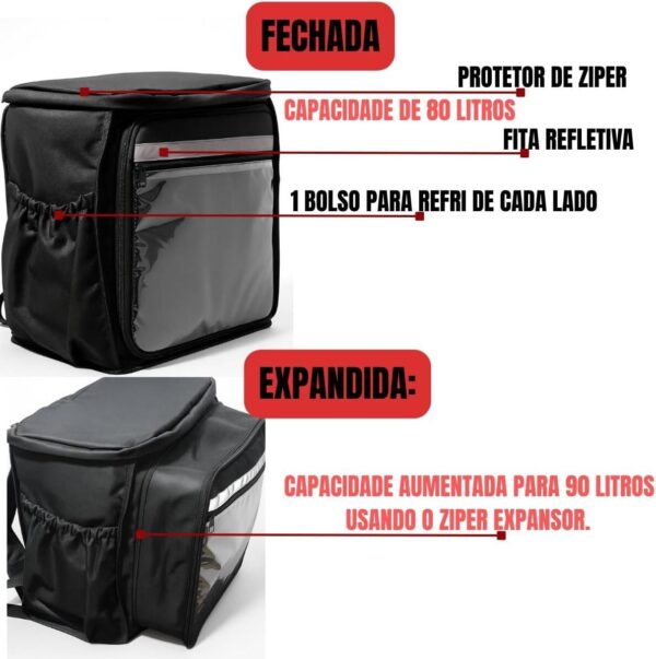 61wensIDXtL._AC_SL1200_.jpg Mochila/bag Impermeável Térmica Entrega Motoboy Delivery