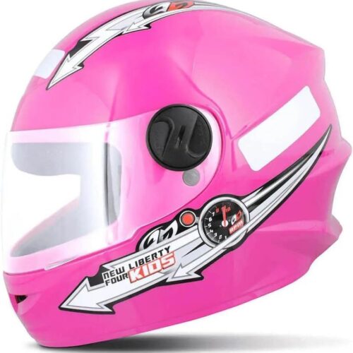 61xt4TWs0sL._AC_SL1000_.jpg CAPACETE FECHADO PRO TORK LIBERTY FOR KIDS SOLID ROSA TAM. 54