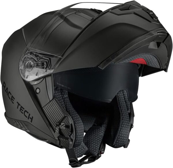 61yu9Ud3OoL._AC_SL1000_.jpg Capacete Robocop Race Tech Signal Monocolor Titanium Fosco