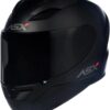 Kit Capacete Masculino Feminino Asx City Preto Fosco Viseira Fume