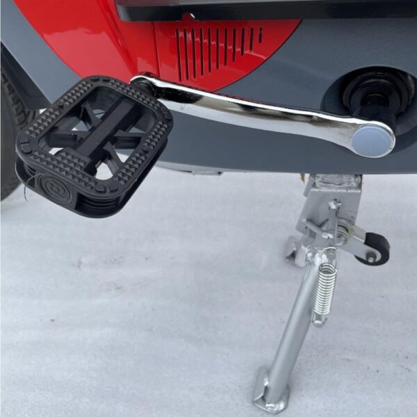 Bicicleta Elétrica E-Maxx Duos 800W Entrada USB Alarme e Seta cor Azul