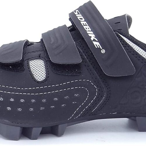 71-5DniH9FL._AC_SL1500_.jpg Tênis de ciclismo esportivo Sidebike, mountain bike, MTB, BMX, Cyclocross, Gravel Biking, Indoor Spinning - Compatível com grampo SPD - Sola de nylon moldada