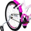 Bicicleta Infantil Aro 20 Tridal Feminina com Roda Lateral