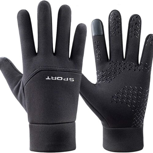 7112vOw8MYL._AC_SL1500_.jpg Luvas Quentes de Inverno para Homens e Mulheres - Antivento com Toque Táctil Corrida Ciclismo Moto Dirigir Caminhada Esqui