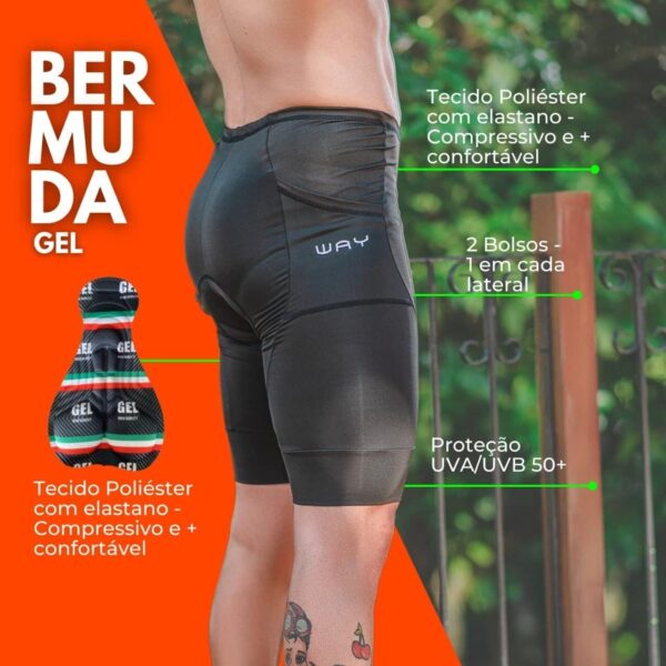 711BFFIdpQL._AC_SL1280_.jpg Conjunto de Ciclismo Masculino Camisa e Bermuda de Gel Bike Pedal Mtb