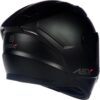 Kit Capacete Masculino Feminino Asx City Preto Fosco Viseira Fume