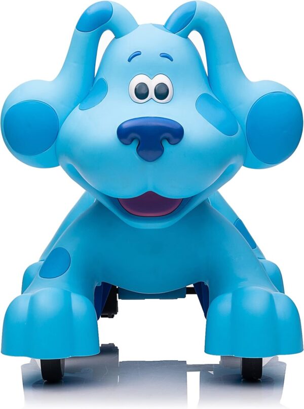 71Cnvswa8nL._AC_SL1500_.jpg Bang Toys Cachorro Elétrico Rideamals Blue's Clues 6V Recarregável Azul