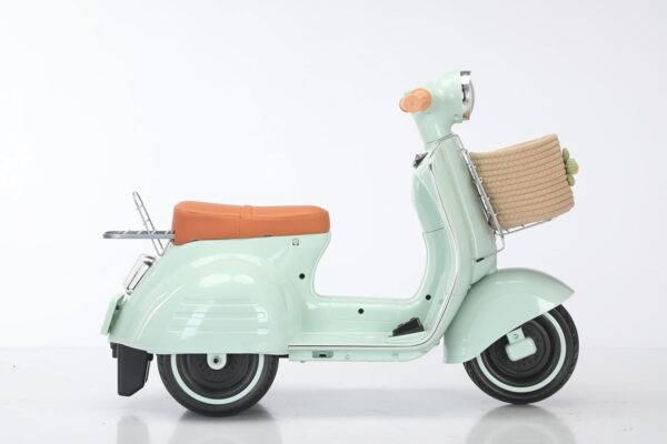 71G-itc1aLL._AC_SL1500_.jpg Scooter Elétrica Com Banco Acolchoado (Menta) 6V Bandeirante