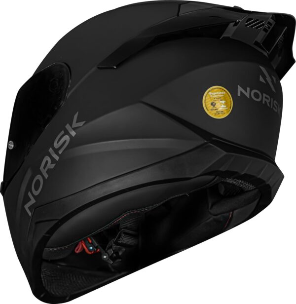 71I1XkyA0GL._AC_SL1500_.jpg Capacete Norisk Razor Solid Matte Black Edition c/ Viseira Fumê 60/L