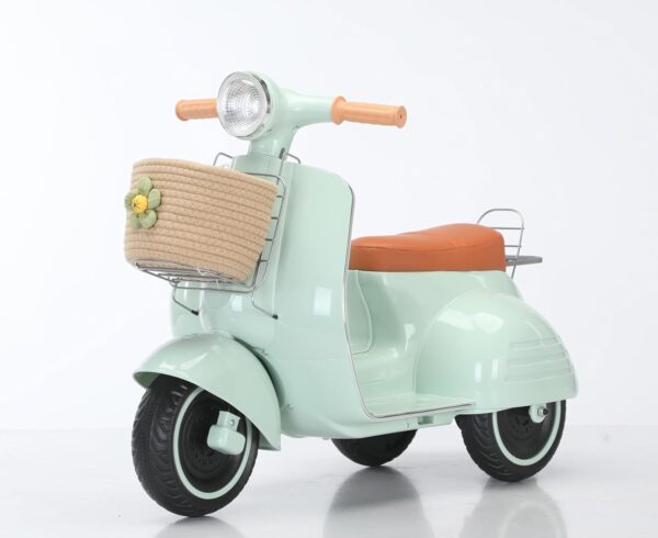 71JgKl3GkWL._AC_SL1500_.jpg Scooter Elétrica Com Banco Acolchoado (Menta) 6V Bandeirante
