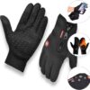 Luva Térmica para Motoqueiro Touch Screen e Corta-Vento para Frio e Viagens Presente para Motoboy e Ciclista Aniversário Festa de Ano Novo