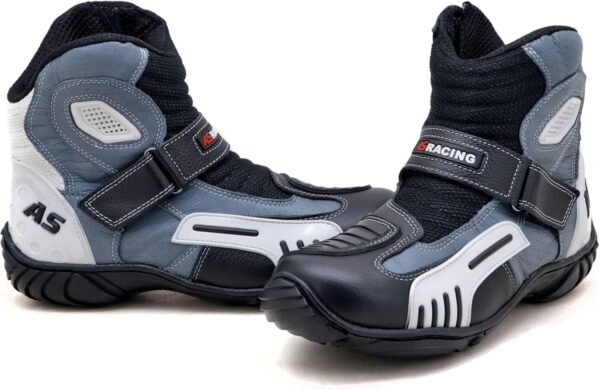 71MXDGpcTaL._AC_SL1500_.jpg Bota motociclista AS-RACING respirável em couro 406
