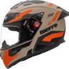 Capacete Bieffe B12 Avant Esportivo Areia Moto Aerofolio