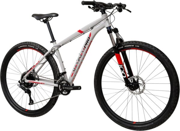 71NrPXdY-SL._AC_SL1500_.jpg Caloi Bicicleta Aluminum Pro, Aro 29, Tamanho 17, Câmbio Microshift 20 Velocidades, Branca