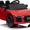 Zippy Toys, Carro Elétrico Audi R8 12V com Controle Remoto - Vermelho