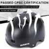 71Xh003IMrL._AC_SL1500_.jpg BURSUN Capacete De Bicicleta E Skate Para Crianças 5 A 8 Anos, Jovens Adultos 14 16 Scooter Multiesportiva Ajustável, Bicicleta, Patins, Patins Em Linha, Hoverboard, Longboard, 3 Tamanhos