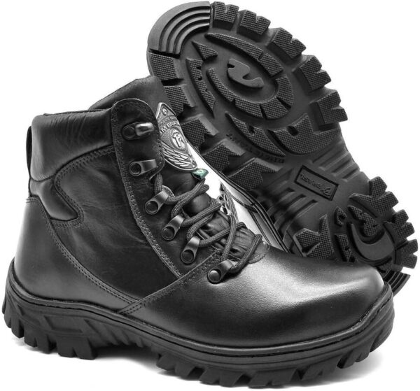 71Y9HXPNC8L._AC_SL1000_.jpg Coturno Militar Borzeguim Cano Bota Militar Baixo Bmbrasil 5185/01