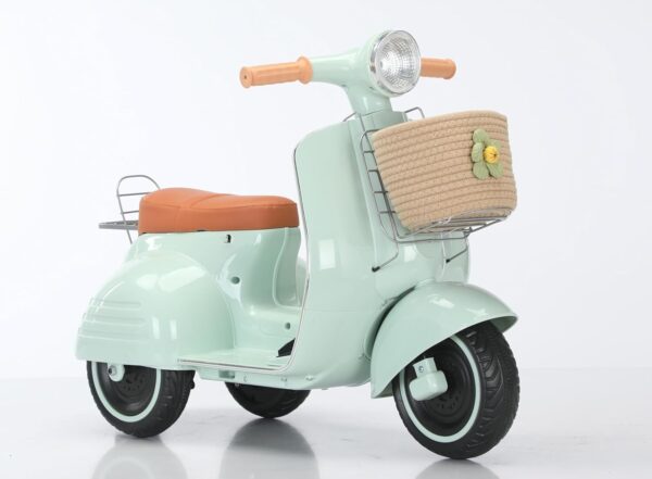 71YgrYhGhnL._AC_SL1500_.jpg Scooter Elétrica Com Banco Acolchoado (Menta) 6V Bandeirante