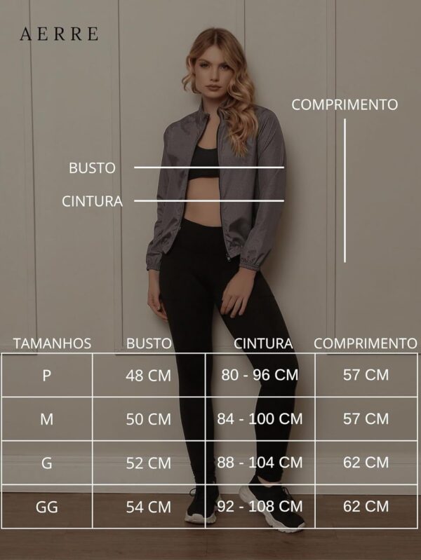 Jaqueta Feminina Corta Vento Microfibra Resistente à Água e Proteção UV